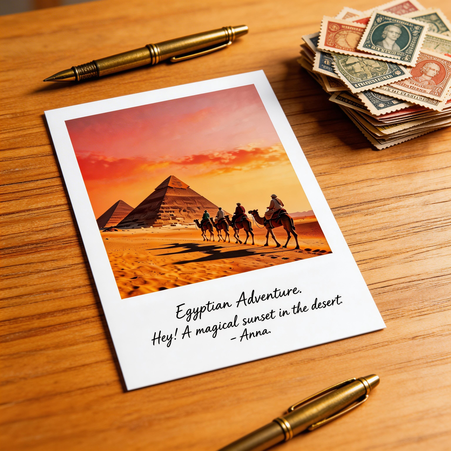 Gift-Worthy | Premium Sunset Desert Print | Timeless Travel Postcard