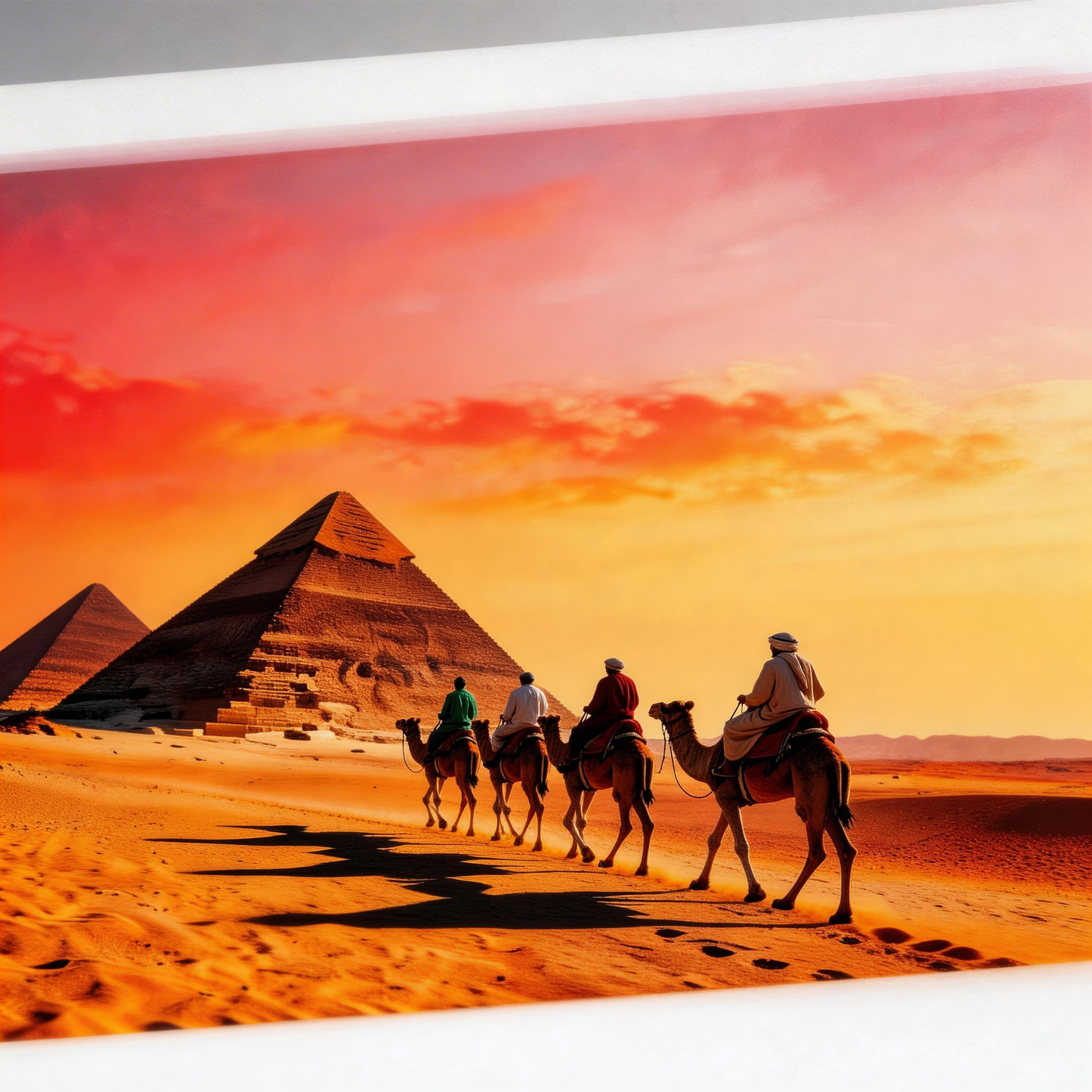 Gift-Worthy | Premium Sunset Desert Print | Timeless Travel Postcard