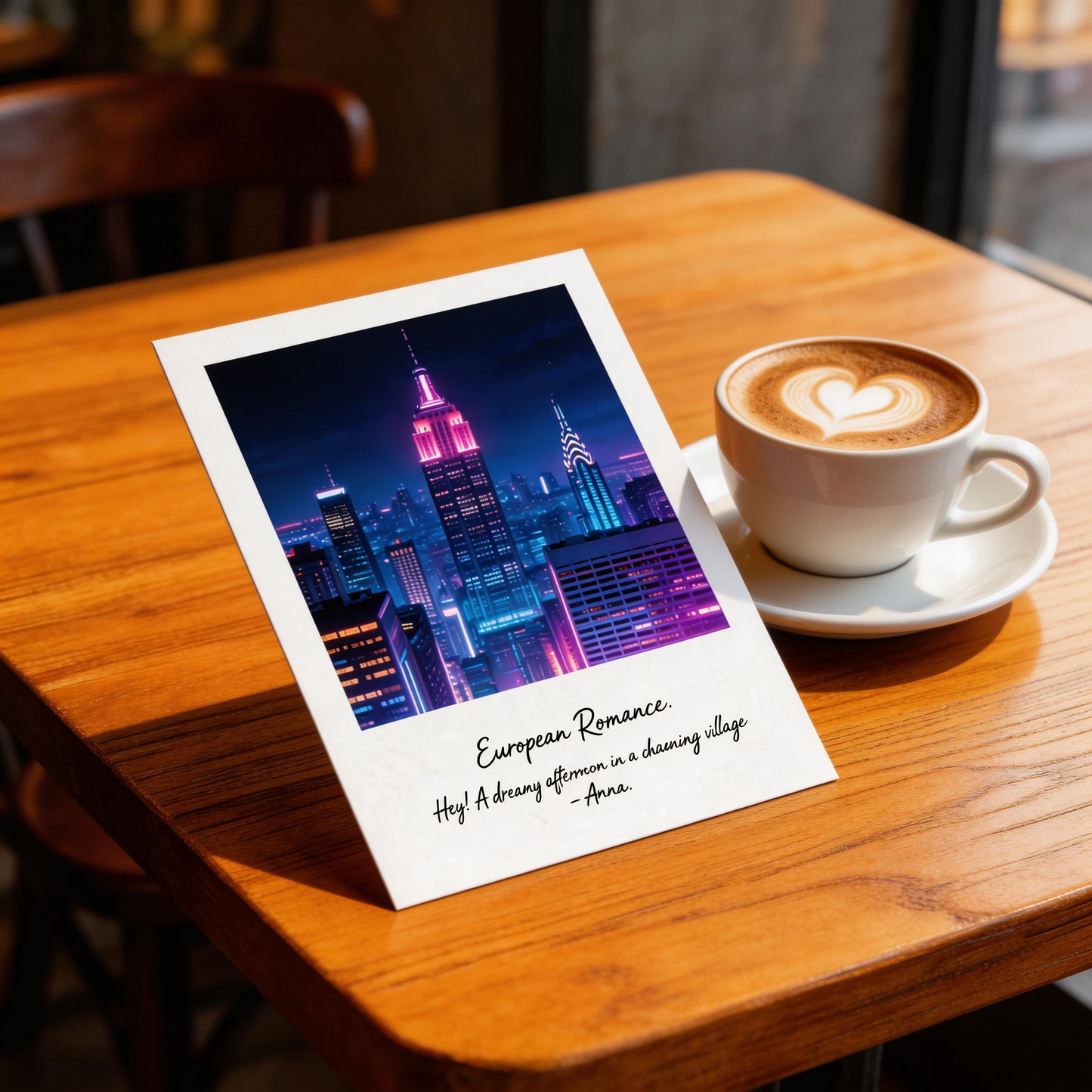 NYC Skyline Art Print | Premium Matte Cardstock | Gift for Urban Dreamers